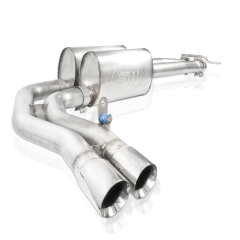 Stainless Works Chevy Silverado/GMC Sierra 2007-16 5.3L/6.2L Exhaust Before Passenger Rear Tire Exit - CT14CBFT