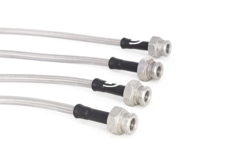 Goodridge 17-18 Honda Civic (Base/LX/EX) SS Brake Lines - 20042