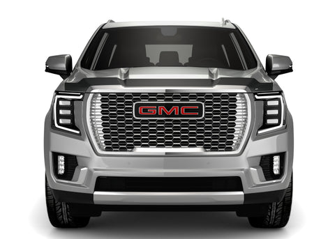 AVS 2021 GMC Yukon Aeroskin Hood Shield - Smoke - 322184