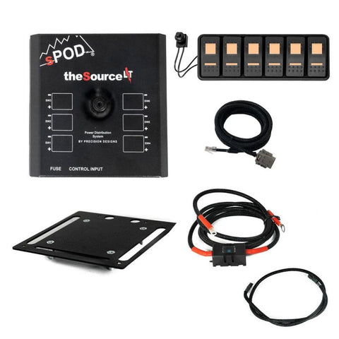 sPOD SourceLT Modular w/Amber LED for 84in Battery Cables - SLMOD84A