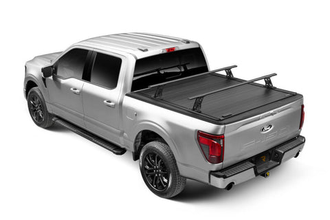 Go Rhino 15-22 Ford F-150 / 19-22 RAM 1500 / 07-21 Toyota Tundra XRS Cross Bars Kit - Tex. Blk - 5935001T