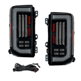 Form Lighting 2021-2025 Ford Bronco LED Tail Lights Smoked (Pair) - FL0086
