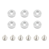 Mishimoto Small Fender Washer Kit (6pcs) - Silver - MMFW-SM-6SL