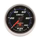 Autometer Cobalt Fuel Pressure Gauge 2-5/8in 100PSI Stepper Motor w/ Peak and Warn - 7963