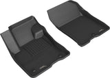 3D MAXpider 21-24 Ford Bronco Sport Kagu Black R1 For Vinyl Floors - L1FR14311509