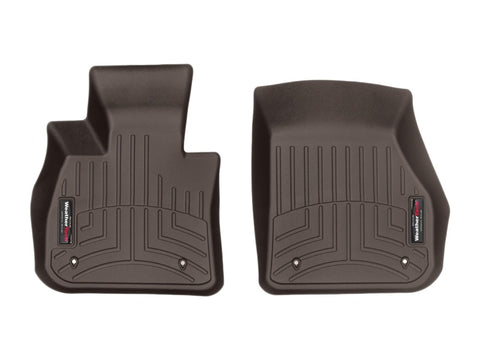 WeatherTech 2016+ BMW X1 Front FloorLiner - Cocoa - 478811