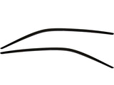 AVS 10-18 Chevy Camaro Ventvisor Outside Mount Window Deflectors 2pc - Smoke - 92341
