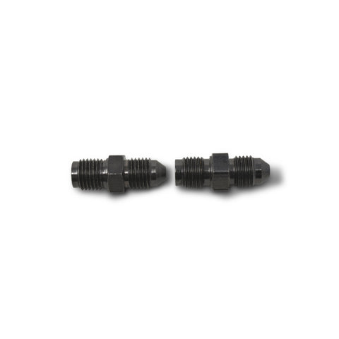 Russell Performance -3 AN SAE Adapter Fitting (2 pcs.) (Black) - 643963