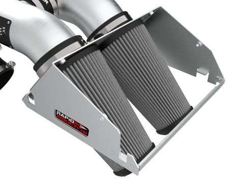 aFe Rapid Induction Cold Air Intake Brushed w/Pro DRY S Filter 21-22 Ford F-150 Raptor V6-3.5L (tt) - 52-10015DH