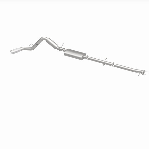 MagnaFlow 2022+ GM 2500/3500HD 6.6L Gas Single Passenger Side Rear Exit Cat-Back Exhaust - 19524