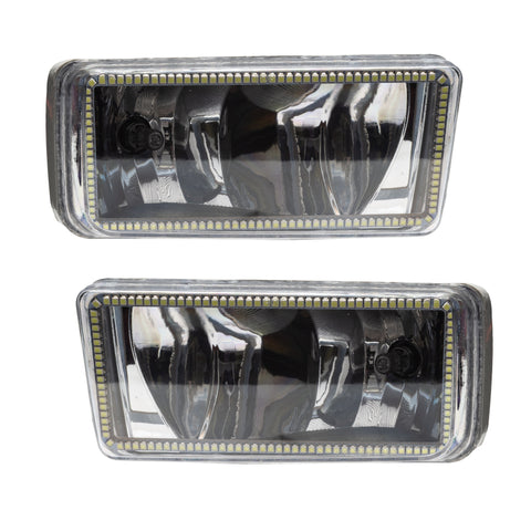 Oracle 07-15 Chevrolet Silverado SMD FL - Square Style - White - 8191-001