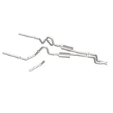 MagnaFlow SYS C/B 84-87 Buick Regal V6 3.8L Turbocharged SS 2.5in Street Series Dual Split Rear Exit - 16884