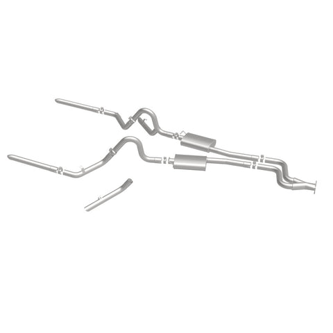 MagnaFlow SYS C/B 84-87 Buick Regal V6 3.8L Turbocharged SS 2.5in Street Series Dual Split Rear Exit - 16884