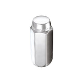 McGard Hex Lug Nut (Cone Seat) M12X1.75 / 13/16 Hex / 1.815in. Length (4-Pack) - Chrome - 64019