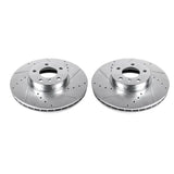 Power Stop 07-18 BMW X5 Front Evolution Drilled & Slotted Rotors - Pair - EBR852XPR