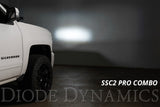 Diode Dynamics 14-19 Silverado/Sierra SSC2 LED Ditch Light Kit - Pro White Combo - DD6661