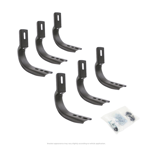 Go Rhino 02-08 Dodge Ram 1500 Brackets for OE Xtreme Cab Length SideSteps - 6840975