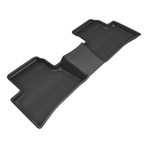 3D MAXpider 22-23 Toyota Corolla Cross FWD Kagu Black Floor Mats - Row 2 - L1TY29321509