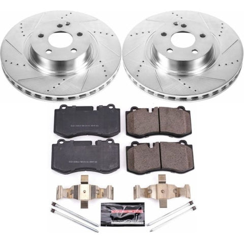 Power Stop 07-08 Mercedes-Benz CL550 Front Z23 Evolution Sport Brake Kit - K6231