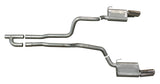 Gibson 05-10 Ford Mustang Base 4.0L 2.5in Cat-Back Dual Exhaust - Aluminized - 319005