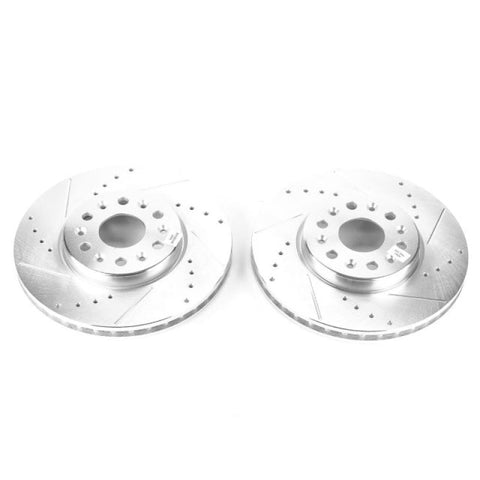 Power Stop 18-19 Buick Enclave Front Evolution Drilled & Slotted Rotors - Pair - AR82192XPR