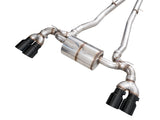 AWE Tuning BMW G90/G99 M5 Touring Edition Cat-Back Exhaust - Diamond Black Tips - 3015-43790