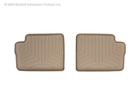 WeatherTech 03-08 Toyota Corolla Rear FloorLiner - Tan - 451092