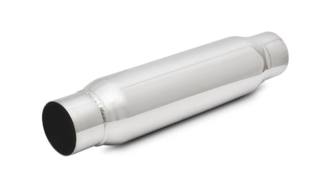 Vibrant SS Resonator (Standard Design) 3in inlet/outlet x 12in long - 1794