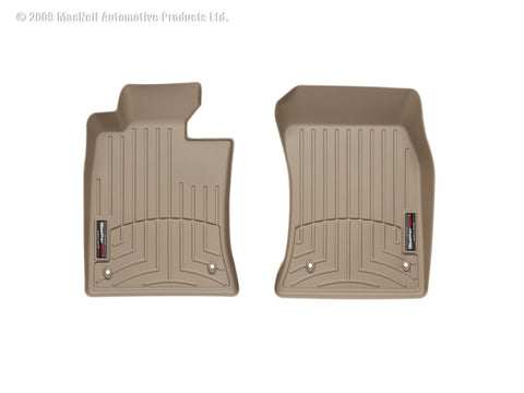 WeatherTech 07+ Mini Convertible Front FloorLiner - Tan - 451361