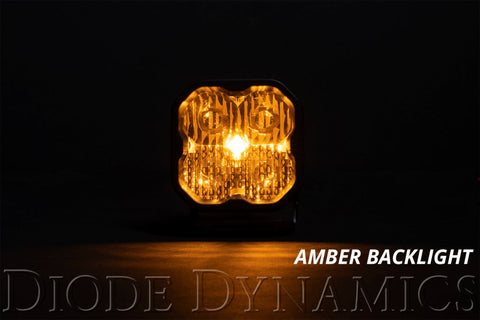 Diode Dynamics SS3 LED Pod Pro - Yellow Combo Standard (Pair) - DD6482P