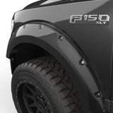 EGR 2018 Ford F150 Bolt-On Look Color Match Fender Flares - Set - Shadow Black - 793574-G1