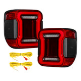 Form Lighting 20-26 Jeep Gladiator LED Tail Lights - Red (Pair) - FL0021
