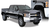 Bushwacker 07-13 Chevy Silverado 1500 Fleetside Pocket Style Flares 4pc 69.3in Bed - Black - 40942-02