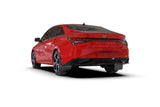 Rally Armor 21-23 Hyundai Elantra (Will Not Fit Elantra N/N Line) Black UR Mud Flap w/ Red Logo - MF69-UR-BLK-RD