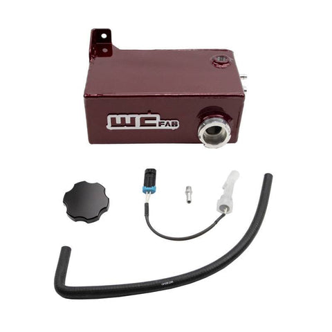 Wehrli 11-16 Chevrolet 6.6L LML Duramax OEM Placement Coolant Tank Kit - Fluorescent Orange - WCF100647-FO