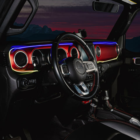 ORACLE Lighting Jeep Wrangler JL / Gladiator JT ColorSHIFT Fiber Optic LED Interior Kit - 4236-333
