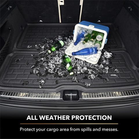 3D MAXpider 2018-2020 Toyota Camry Kagu Cargo Liner - Black - M1TY2371309