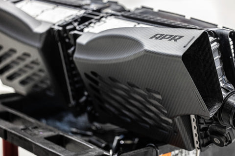 APR 20-25 Porsche 911 (992) Carbon Fiber Intercooler Ducts - IC100030
