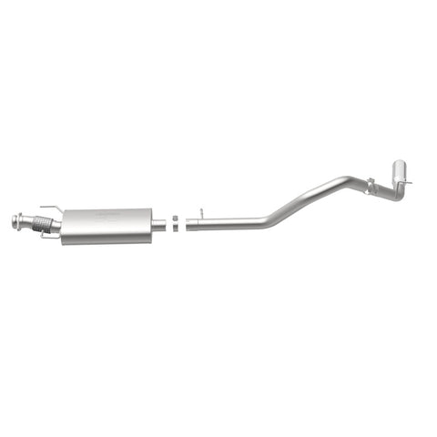 MagnaFlow 15-16 Ford Expedition V6 3.5L Cat-Back, SS, 4in Tip Single Psgr Side Exit - 19051