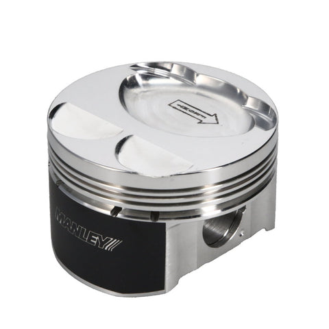 Manley Mazda 88mm +5mm Bore 9.5 CR Dish Type Platinum Series Extreme Duty Pistons w/Rings - 630005CE-4