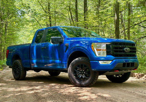 Ford Racing 2021+ F-150 18in Matte Black Wheel Kit - M-1007K-1875MB