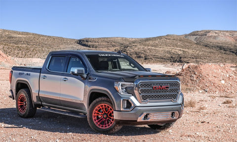 AVS 19-22 GMC Sierra 1500 Low Profile Aeroskin Lightshield Pro - Black - 953167