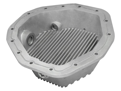 aFe Rear Differential Cover (Raw; Street Series); Dodge Diesel Trucks 03-05 L6-5.9L (td) - 46-70090