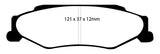 EBC 03-04 Cadillac XLR 4.6 Bluestuff Rear Brake Pads - DP51160NDX