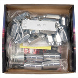 McGard 8 Lug Hex Install Kit w/Locks (Cone Seat Nut) M14X2.0 / 13/16 Hex / 2.25in. Length - Chrome - 84805