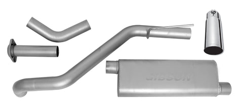 Gibson 05-07 Jeep Grand Cherokee Laredo 4.7L 3in Cat-Back Single Exhaust - Stainless - 617404