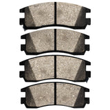 DFC 95-10 Volkswagen Derby (Mexico) Rear/Front 4000 Hybridynamic Brake Pads - 4000-0698-00