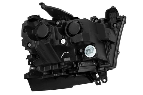 AlphaRex 19-20 Ram 1500HD NOVA LED Proj Headlight Plank Style Matte Blk w/Activ Light/Seq Signal/DRL - 880518