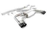 Dinan 18-25 BMW X3 M40i/X4 M40i (G01/G02) Valved Catback Exhaust System - Black Tips - D660-0099-BLK