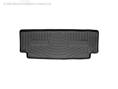 WeatherTech 06+ Jeep Commander Rear FloorLiner - Black - 440133